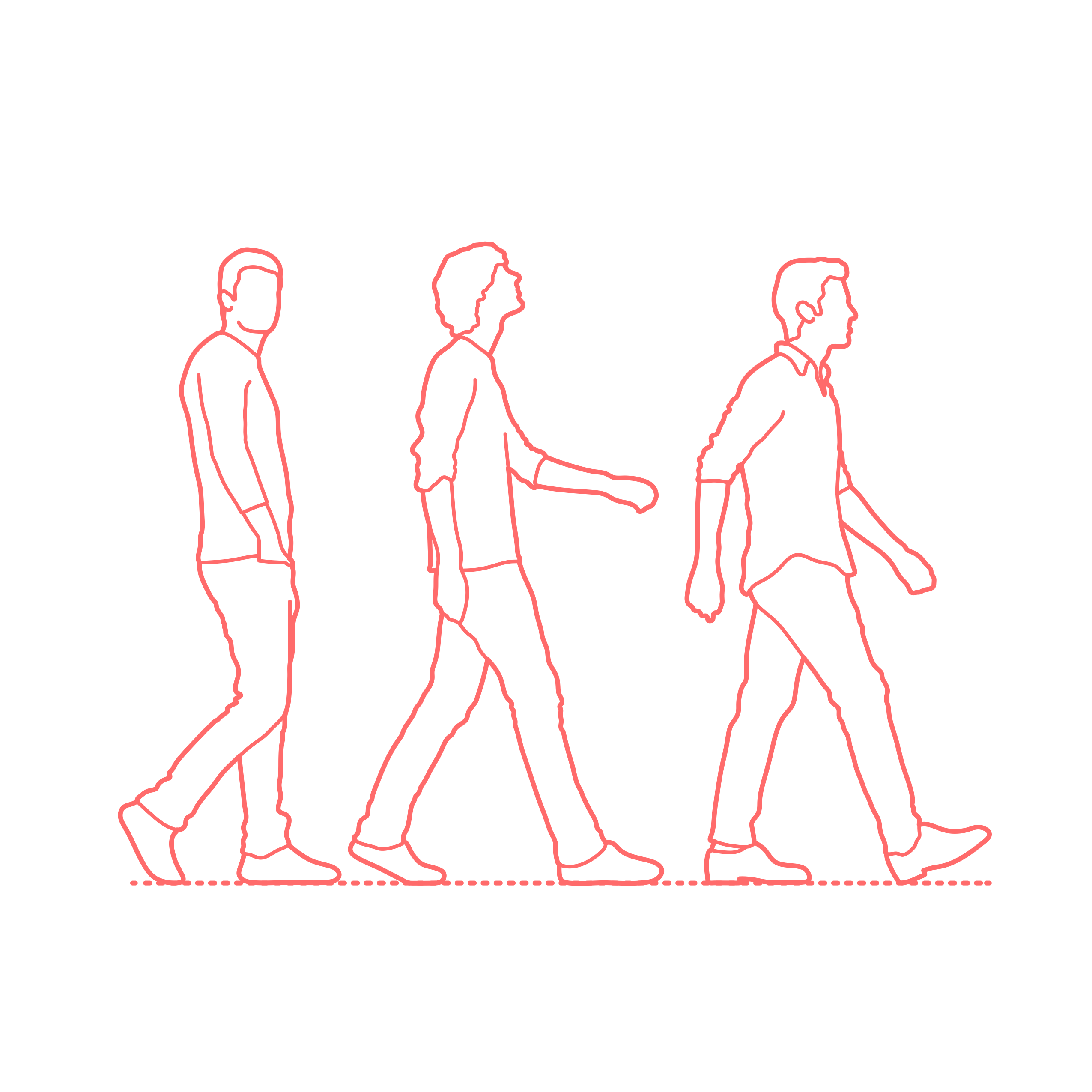 Humans Walking Male Side Stencil Svg Vector Free Vectors
